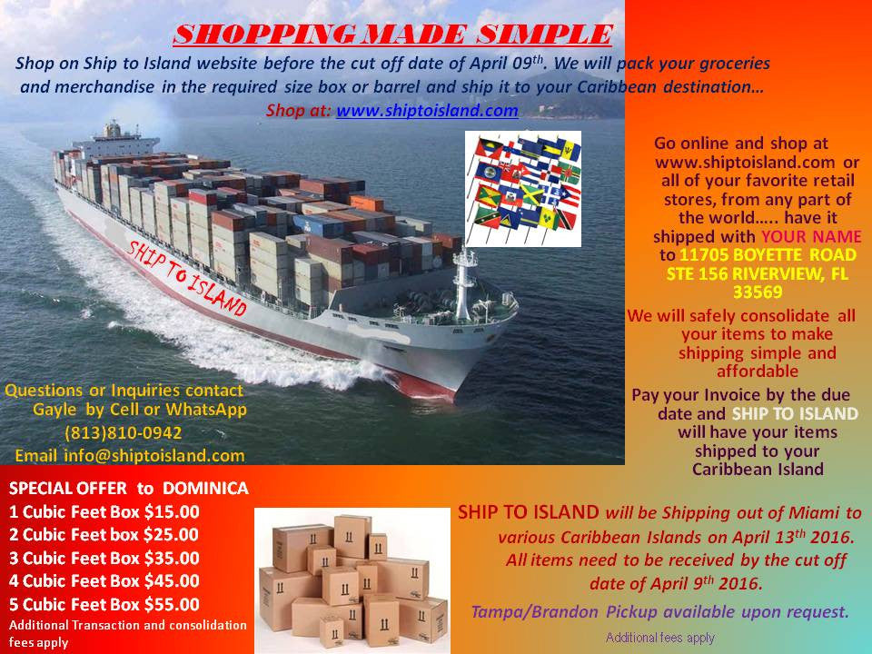 Shipping Schedule